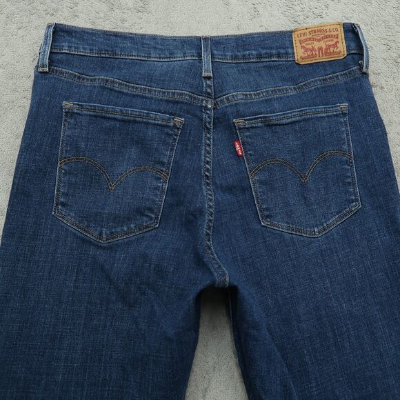 Levi's 311 Jeans Women's Size 31 Blue Mid-Rise Shaping Skinny Denim 28" Inseam - Picture 15 of 16